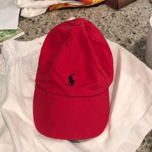 Polo by Ralph Lauren red baseball hat